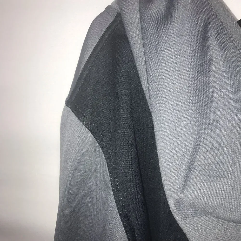 Under Armour Grey & Black Full Zip Hooded Jacket